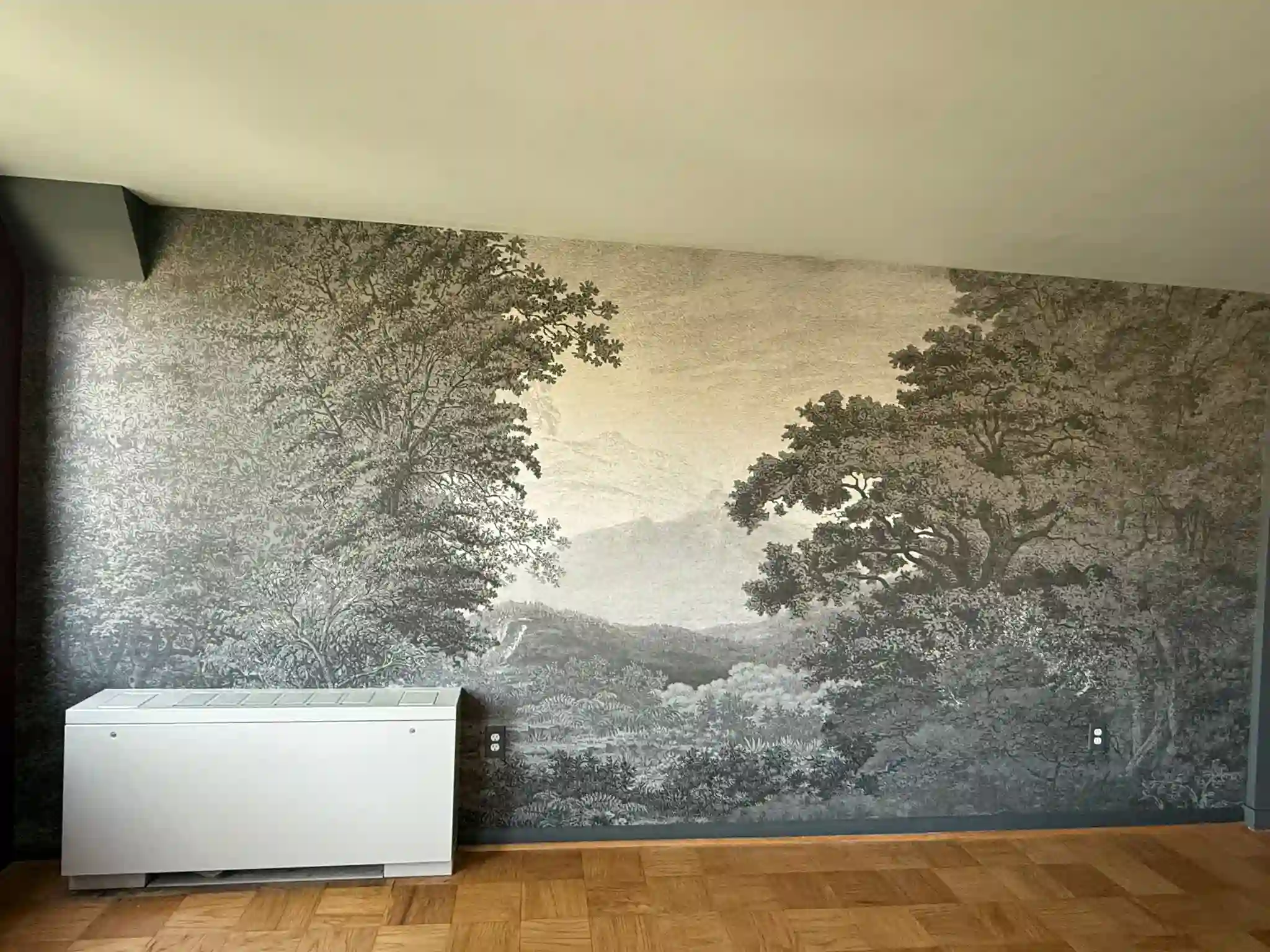 Residential Wallpaper Installation professional installer in Wrigleyville, Chicago